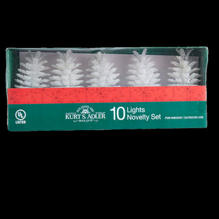 10/L Clear Pinecone Light Set