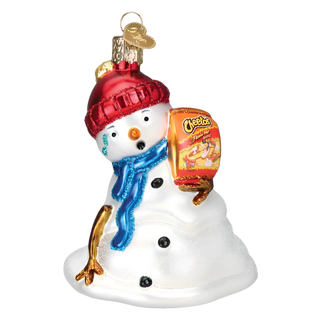 Flamin' Hot Cheetos Snowman Ornament