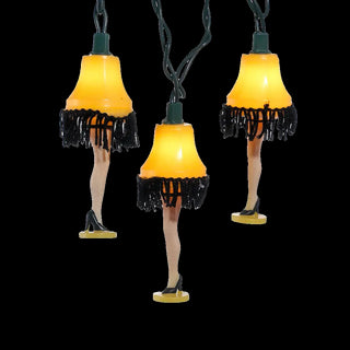 A Christmas Story UL 10-Lights Leg Lamp Light Set