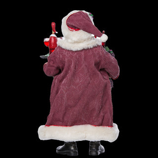 11.5" Fabriché™ Wine Holding Santa