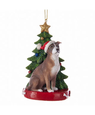 Pitbull Cmas Tree