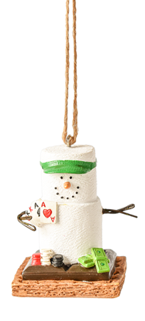 Smores Casino Ornament