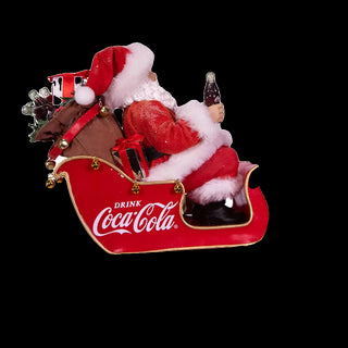 Coca-Cola® Santa In Sleigh Table Piece