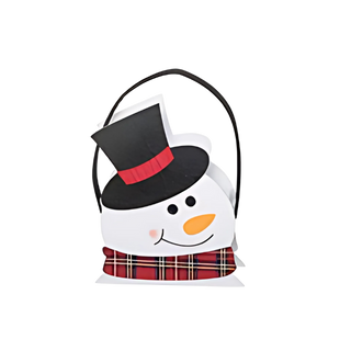 Snowman Felt Candy Bag