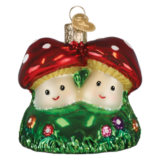 Happy Mushroom Ornament