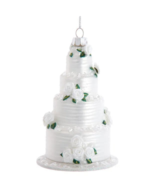 NG™ Glass Four Tier Wedding Cake