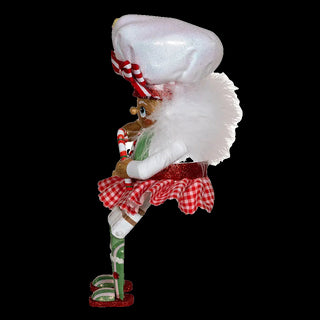 Baker Girl Shelf Sitter Nutcracker