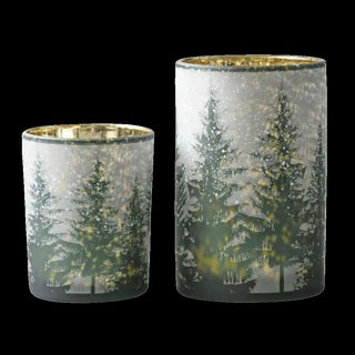 Tree Scene Candle Holder S2