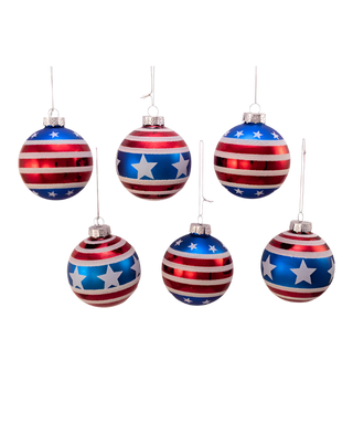 Stars and Stripes Glass Ball S6