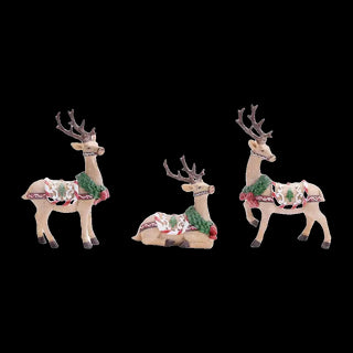 Deer With Christmas Saddle S3