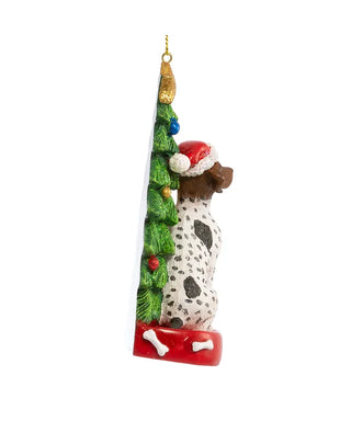 German Shorthaired Pointer Cmas Tree