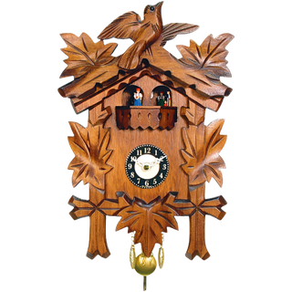 Engstler Battery-operated Clock- Village Dancers