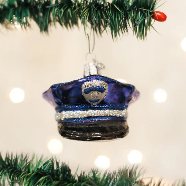 Police Officer Cap Ornament - Thumbnail 4