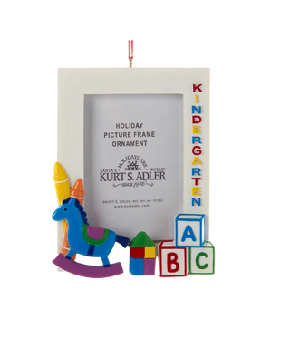 Kindergarten Picture Frame Ornament