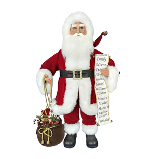 34" KSA Kringles Traditional Santa