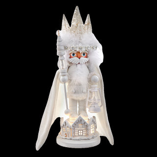 15" Hollywood Nutcrackers™ White Winter LED Hat Nutcracker