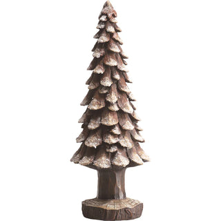 Lg Pinecone Snow Tree