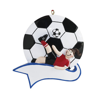 Girl Soccer Kick