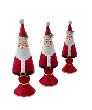 Jolly Jingles Wooden Santa Tree S3