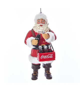 Santa Opening Coke