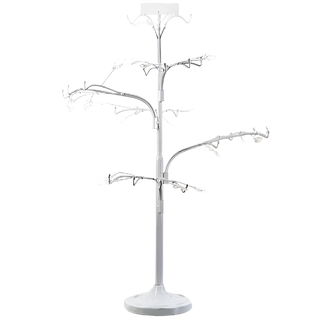 24" Kissing Krystal White Tree