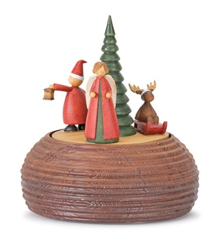 Winter Berry Music Box