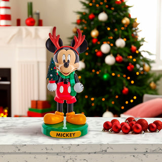 Mickey Mouse With Tree Nutcracker