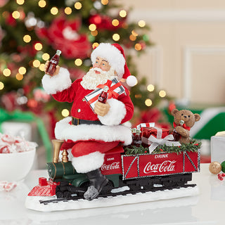 Fabriché™ Coke Santa On Train