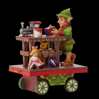 Elf With Toys Train Car