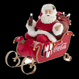 Coca-Cola® Santa In Sleigh Table Piece