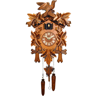 Engstler Battery-operated Cuckoo Clock - Carved Bird