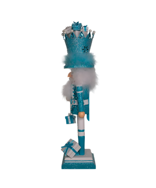 Hollywood Blue Gift Box Soldier Nutcracker