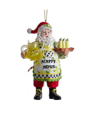 Lemonade Santa orn