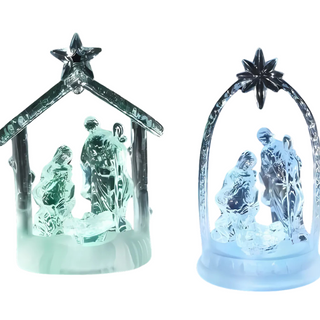 LED Acrylic Nativity 2a