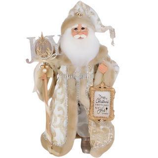 Lighted Joyous Presence Santa