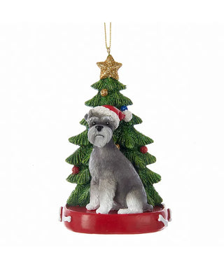 Schnauzer Cmas Tree