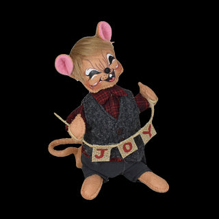 6" Plaid & Pine Boy Mouse