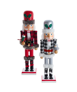 15" Gingham Nutcracker