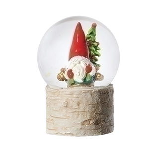 Gnome Birch Base Snow Globes