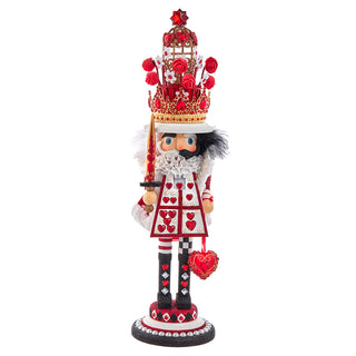 18" King Of Hearts Nutcracker