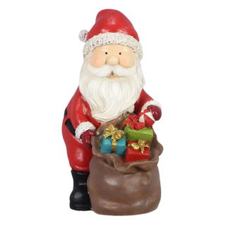 Resin Santa With Presents