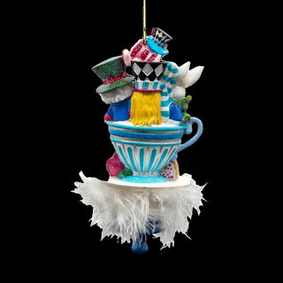 Alice Tea Party Ornament