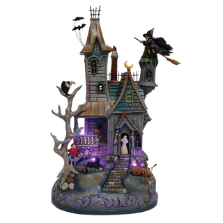 Jim Shore Haunted House Masterpiece Figurine