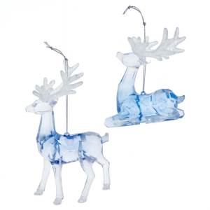 Acrylic Blue Deer 2a