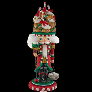 18" Hollywood Nutcrackers™ Six Geese A Laying Christmas Nutcracker Series