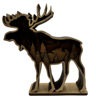 3D Lasercut Animal Scene 5A