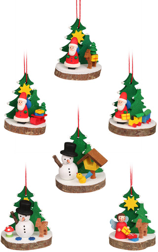 Christian Ulbricht- Assorted Treeslice Ornament