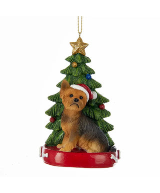 Yorkshire Terrier Cmas Tree