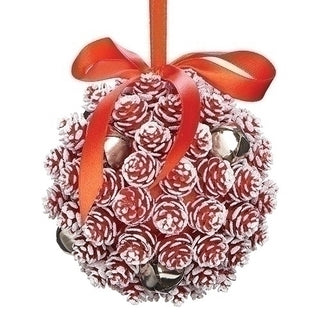 Red Pinecone Ball