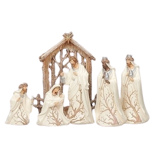 Nativity Berry Branch 6 Piece set